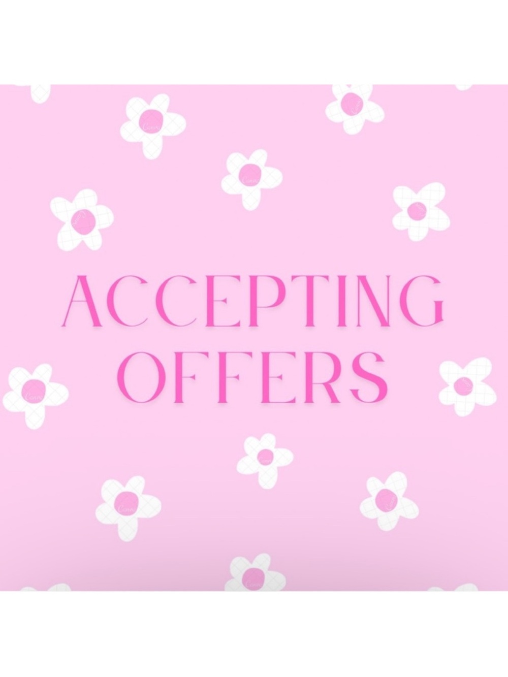 Accepting Offers ✨